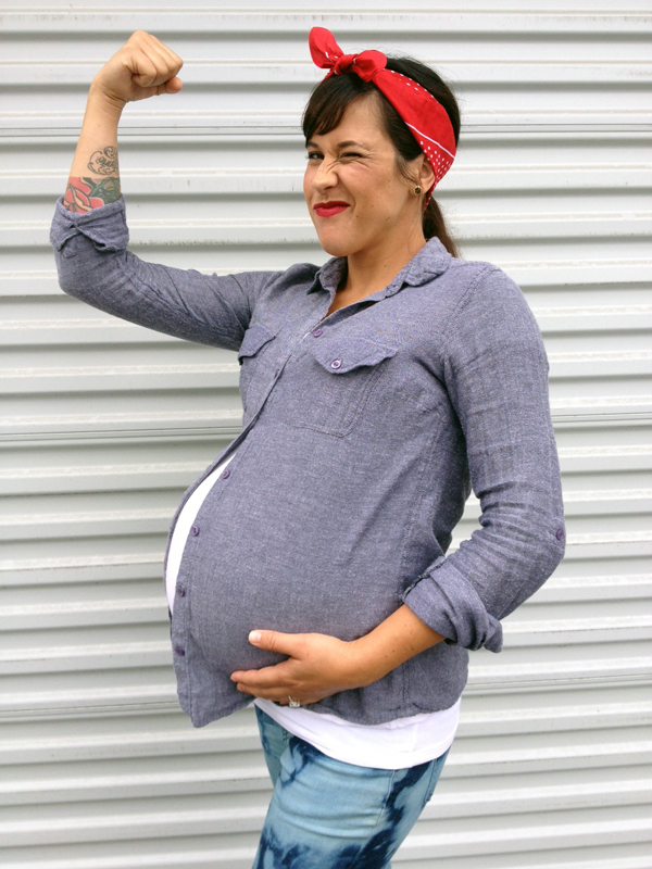 Maternity Street Style via MyCornerView